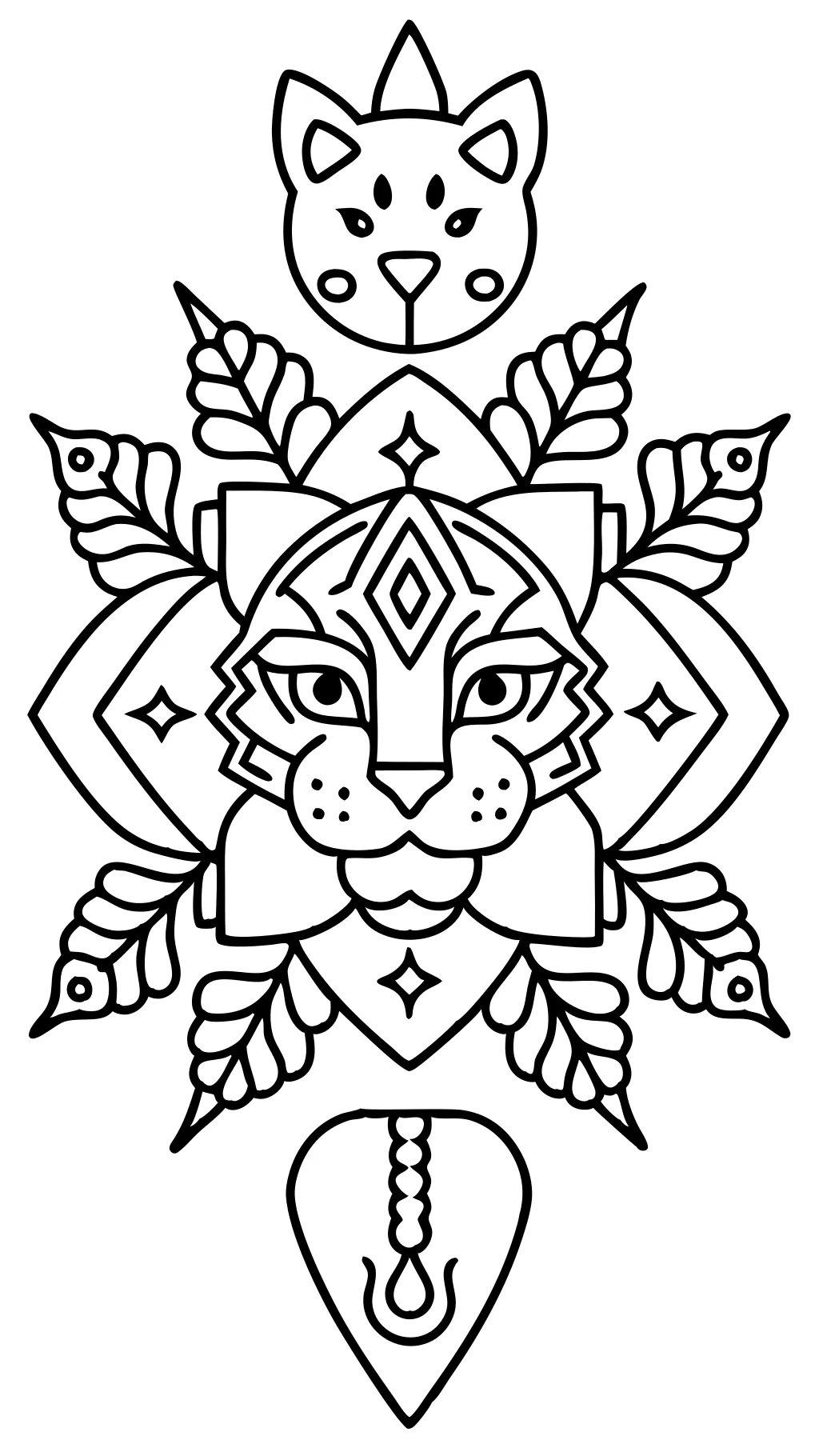 cross printable coloring pages